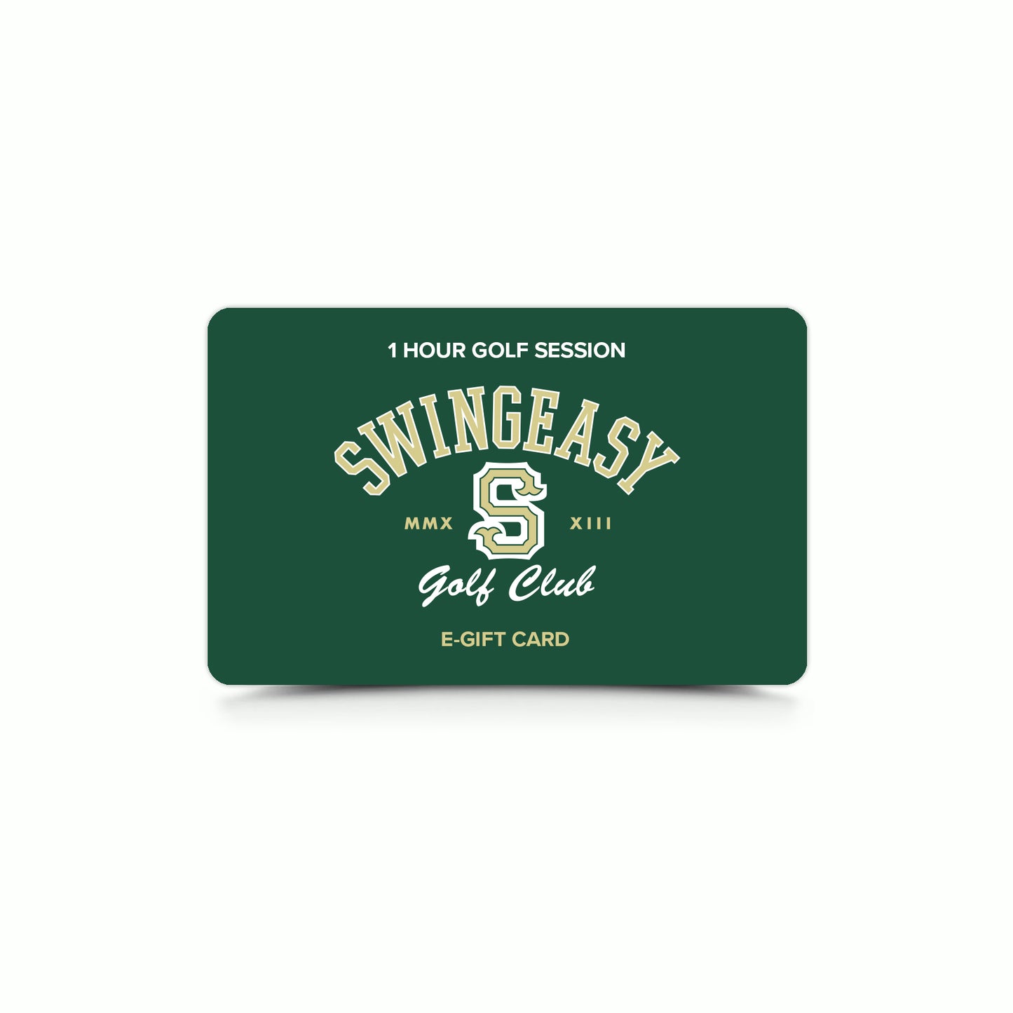 1 Hour Session $65 E-Gift Card